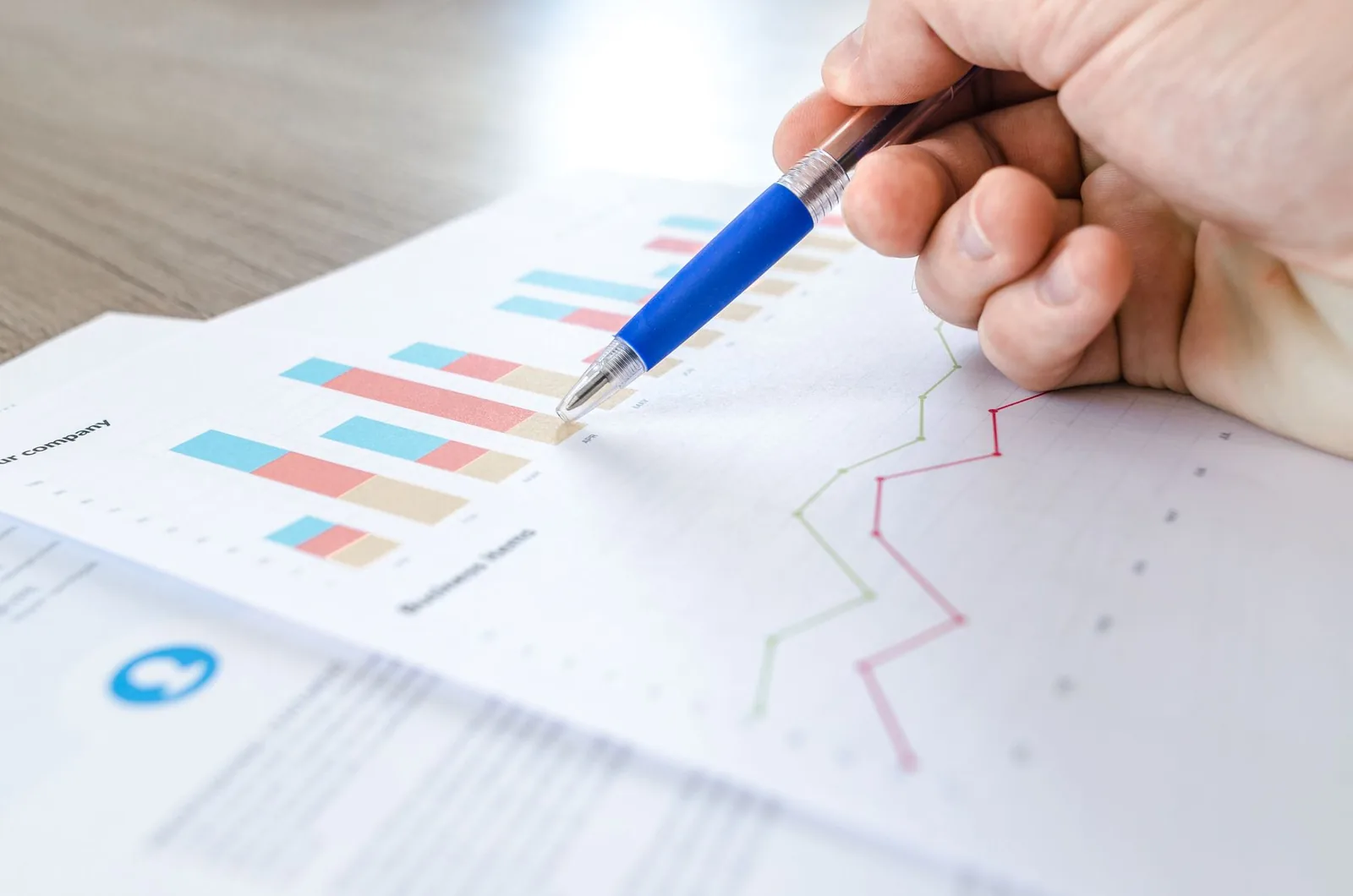 Chart analysis used to estimate what a company is worth